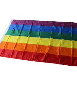 10 Pieces Rainbow Flag Polyester Gay Pride Flag with Brass Grommets Banner Hanging LGBT Flag For ac93ba0d fc56 45be 9ac0 80701efa60be - Transgender Flags