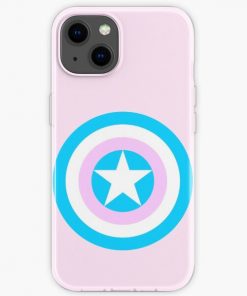 Pride Shields - Trans iPhone Soft Case RB0403 product Offical transgender flag Merch