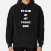 Proud of My Trans Son Pullover Hoodie RB0403 product Offical transgender flag Merch