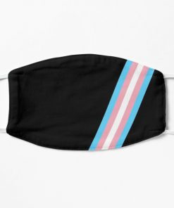 Trans Flag goodies Flat Mask RB0403 product Offical transgender flag Merch